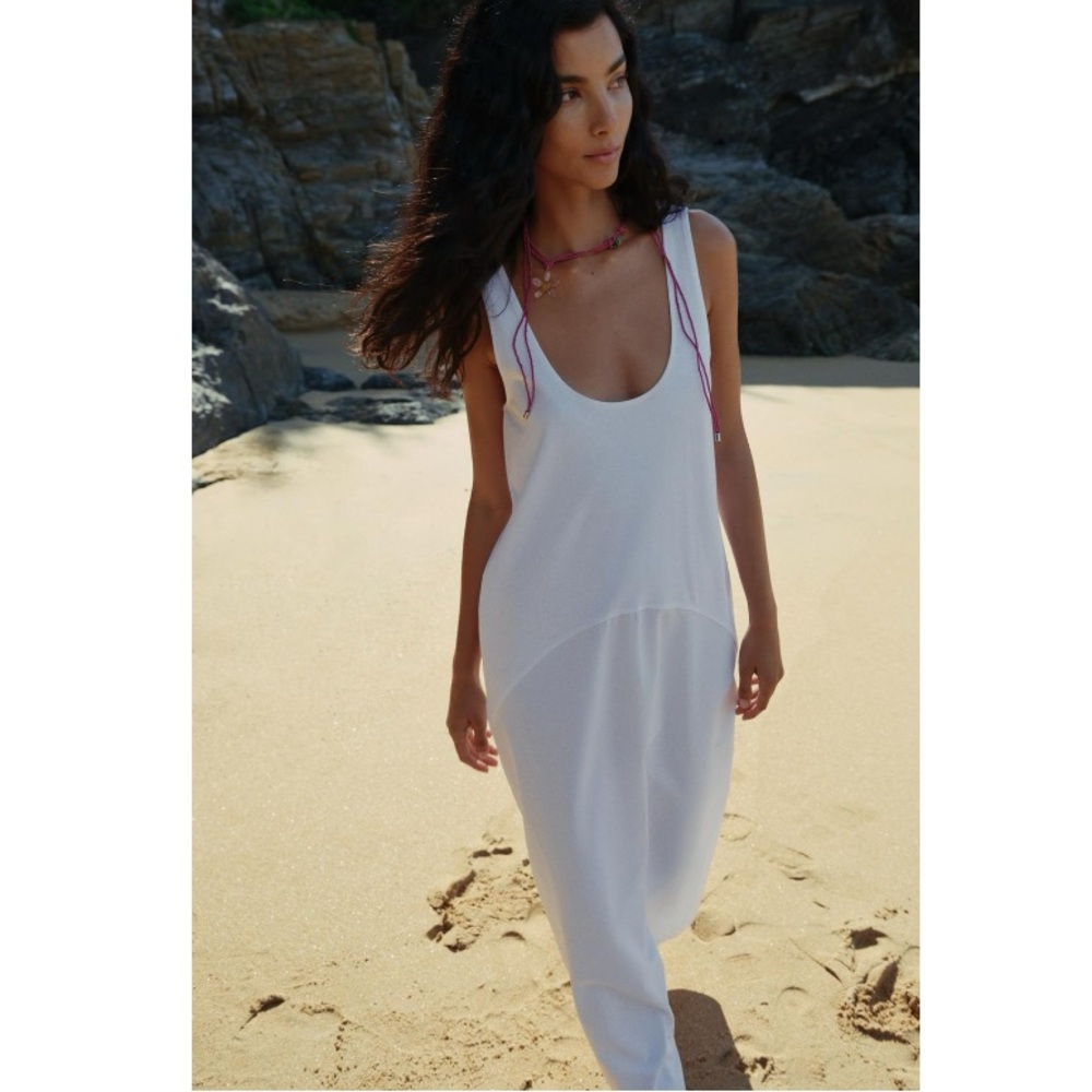 NWT Zara Combination Poplin Dress